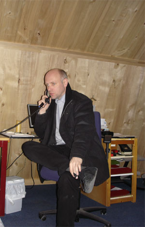 Martin op zolder