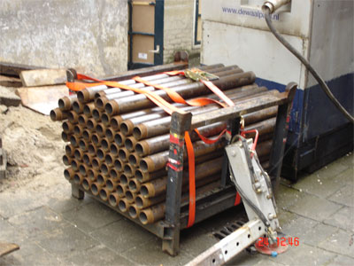 Verzameling palen